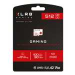 Carte microSDXC PNY XLR8 Gaming - 512 Go Class 10 U3 V30 A2
