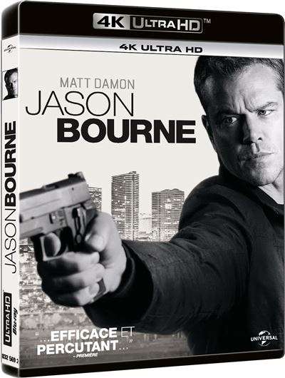 Sélection de Blu-ray 4K (+ Blu-ray) à 7,99€ - Ex : Atomic Blonde, Get Out, Jason Bourne ou Dracula (Steelbook)