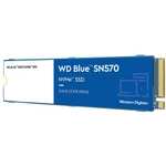 SSD interne M.2 NVMe WD Blue SN570 (1 To, TLC, 3500-3000 Mo/s) + Kit Mémoire RAM DDR4 Corsair Vengeance LPX 16 Go (2 x 8 Go, 3600 MHz, CL18)