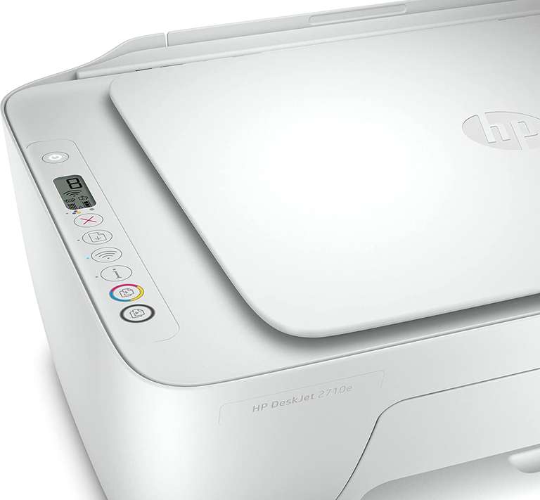 [CDAV] Imprimante multifonction HP DeskJet 2710e - Jet d'encre, Couleur, WiFi + 6 mois d'Instant Ink inclus avec HP+