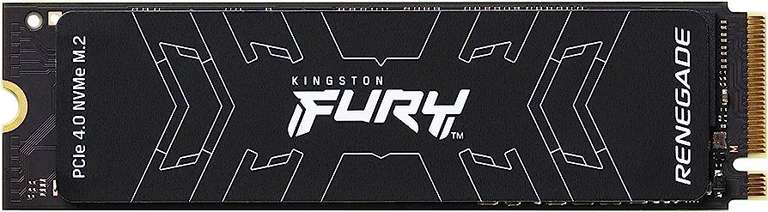 [Prime] SSD interne M.2 NVMe Kingston Fury Renegade ‎SFYRS/1000G (TLC) - 1To, PCIe 4.0, 7300-6000 Mo/s Lecture-Ecriture, Compatible PS5