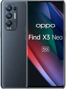 Smartphone 6.55" Oppo Find X3 Neo 5G - full HD+ Amoled 90 Hz, SnapDragon 865, 12 Go de RAM, 256 Go, argent ou noir