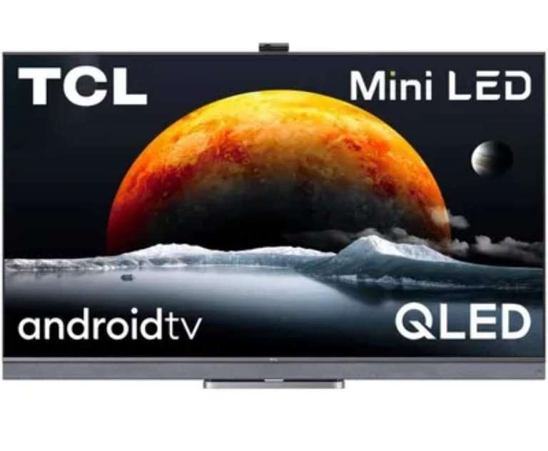 TV 55" TCL Mini LED 55C821 - 4K UHD, HDR10+, QLED, Android TV, Dolby Atmos & Vision, Son Onkyo (619€ CDAV)