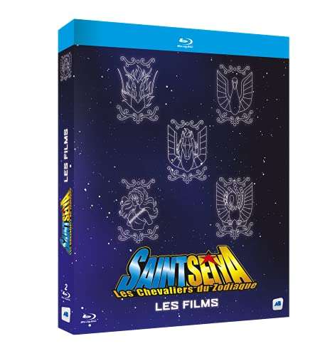 Coffret Blu-ray Saint Seiya Les Chevaliers du Zodiaque - L'intégrale des 5 films
