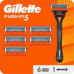 Rasoir Homme Gillette Fusion5 - 1 Manche De Rasoir, 6 Recharges De Lames