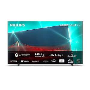 TV OLED 48" Philips 48OLED718 2023 - 4K UHD, HDR10+, 120 Hz, Dolby Vision, Dolby Atmos, HDMI 2.1, Smart TV, Ambilight 3 Côtés