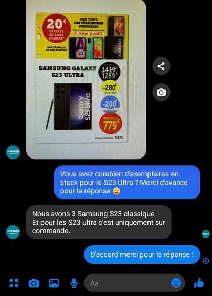 Pour le Black Friday, le Samsung S23 Ultra 512 Go tombe à un prix