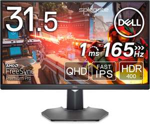 Ecran PC 31.5" Dell G3223D - LED, QHD (‎2560 x 1440), 165 Hz, Fast IPS, HDR, 1 ms FreeSync Premium Pro / G-Sync, USB-C