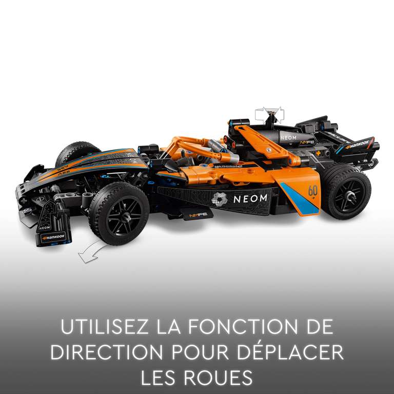 LEGO Technic 42169 - NEOM McLaren Formula E Race Car (via remise panier)