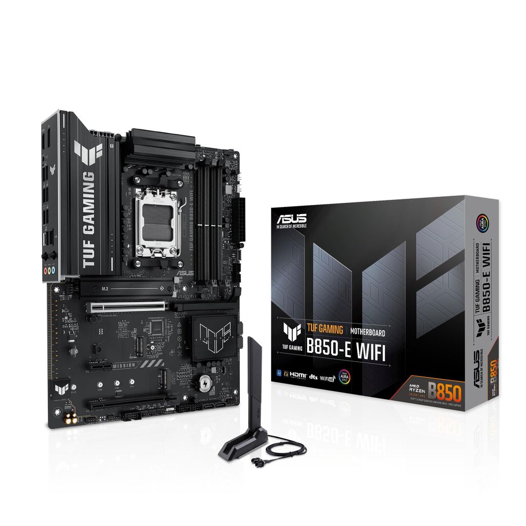 Carte mère ASUS TUF Gaming B850-E WiFi - PCIe 5.0, WiFi 6E, ATX, AM5 (via ODR 15€)