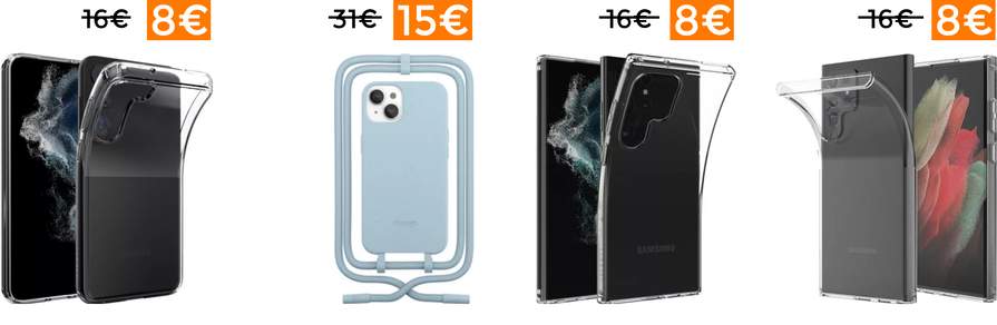 Coque pour Samsung Galaxy S24 Ultra, Souple Protection Renforcée Antichoc  Silicone Transparent - Cdiscount Téléphonie