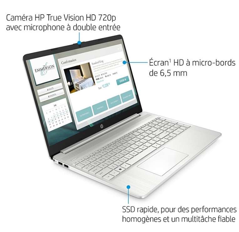 Ordinateur portable HP avec Windows 11