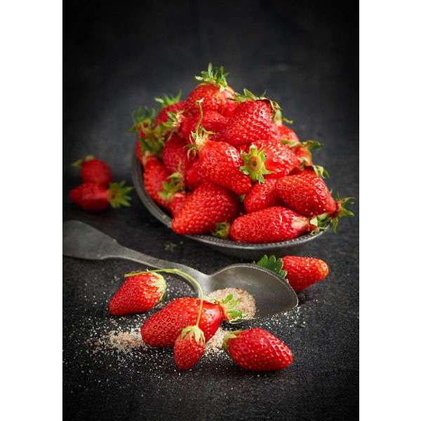 Barquette de fraises mariguette ou gariguette - Catégorie 1, Origine France, 250g