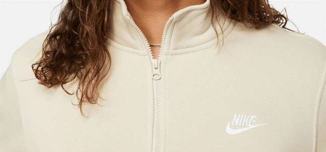 Sweat Nike Sportwear Club Homme - Beige (du S au XL)