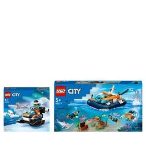 LEGO City 60368 pas cher, Le navire d'exploration arctique