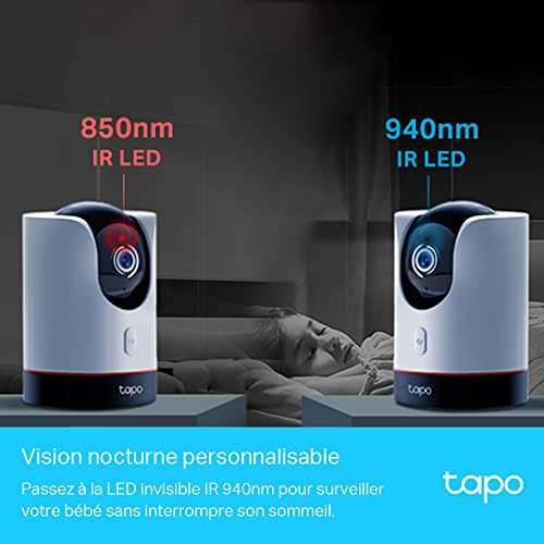 Caméra de surveillance connectée Tapo C225 - Vision Nocturne, 4MP