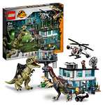 Lego Jurassic World 76949 - L’Attaque du Giganotosaurus et du Therizinosaurus, Hélicoptère et Figurine de Dinosaure (Via coupon)