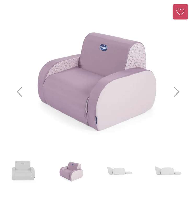 Fauteuil CHICCO Twist Lilac