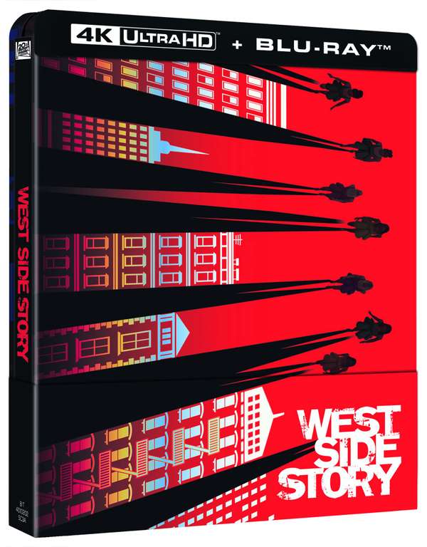 Blu-ray 4K UHD : West Side Story - Steelbook import italien