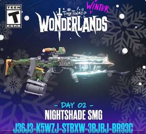 Contenu Gratuit pour Tiny Tina's Wonderlands - Arme Deadly Nightshade pour PC, Xbox et PSN (Dématérialisé)