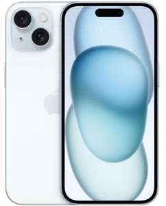 20€ de réduction sur les iPhone 15 - Ex Smartphone 6,1" Apple iPhone 15, 128Go, Bleu