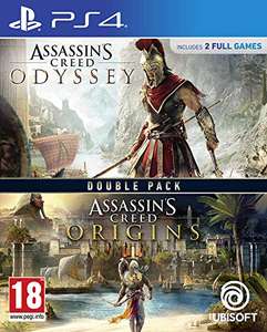 Assassin's Creed Origins + Assassin's Creed Odyssey sur PS4