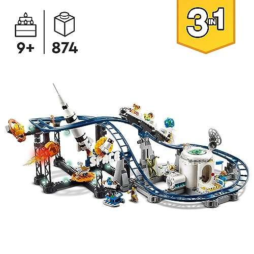 LEGO Creator 3-en-1 31142 Les montagnes russes de l’espace