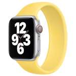 Bracelet officiel en silicone pour Montre connectée Apple Watch Series 4-8 / SE - 40/41 mm (Plusieurs coloris et tailles disponibles)