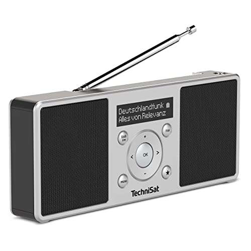 Radio DAB stéréo portable avec batterie rechargeable TechniSat Digitradio 1 S