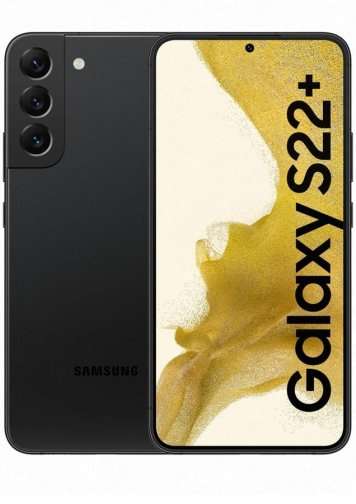 Smartphone 6.6" Samsung Galaxy S22+ 5G Noir - AMOLED FHD+, 120 Hz, Exynos 2200, 8 Go, 256 Go