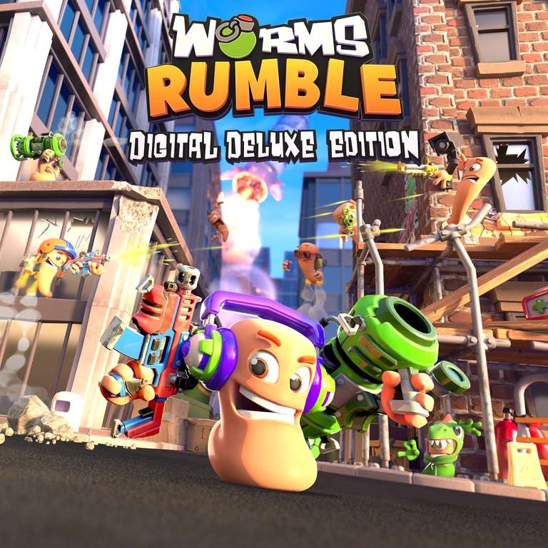 Worms Rumble sur PS4 & PS5 (Dématérialisé)