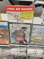Entre 30% et 50% de remise sur une sélection de Jeux vidéo - Ex : Final Fantasy XVI sur PS5 - Saint-Sébastien-sur-Loire (44)