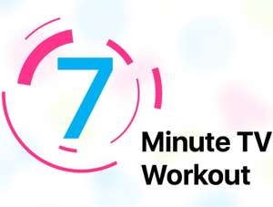 Application 7 Minute TV Workout gratuite sur Apple TV & iOS
