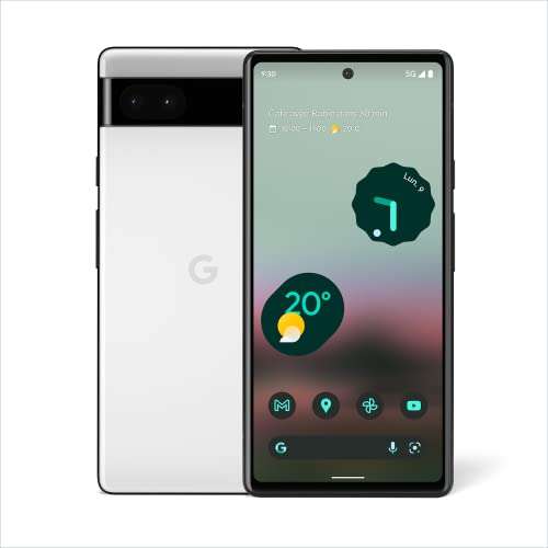 Smartphone 6.1" Google Pixel 6A 5G (Full HD+, Google Tensor, 6 Go RAM, 128 Go)