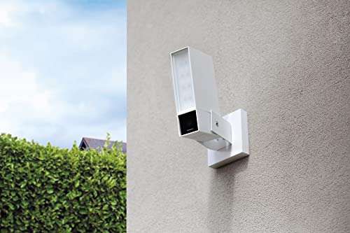 Caméra de surveillance extérieure Netatmo NOC-S-W-FR avec sirène (Via ODR de 50€)
