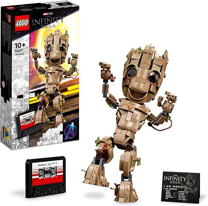 Jouet Lego Marvel Je s'Appelle Groot 76217 (Via 11.25€ sur la carte fidélité)