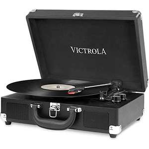 Platine Vinyle Victrola Journey VSC-550BT-BLK-EU - format valise et Bluetooth (Vendeur Tiers)