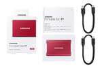 SSD NVMe externe USB-C Samsung T7 - 2 To, 1050 - 1000 Mo/s (vendeur Boulanger)