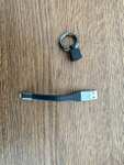 Porte-clés câble de recharge USB-C ou Lightning Temium - 10 cm (via retrait sélection de magasins)