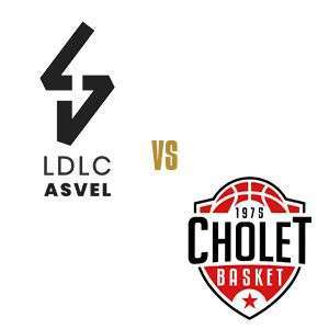2 places Gratuites pour le match de Basketball des 1/4 de finale Play-Off - LDLC ASVEL VS Cholet le 24/05 - Villeurbanne (69)