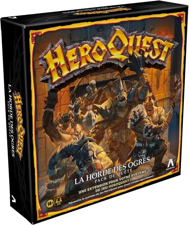 Extension de jeu pour Heroquest : La horde des Ogres