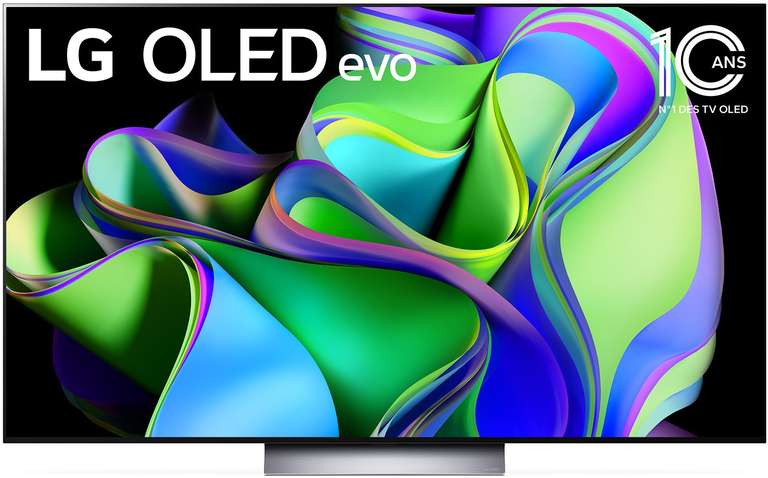 TV 65" OLED LG OLED65C3 2023 - 4K, HDR, Smart TV, HDMI 2.1, Dolby Vision IQ, Dolby Atmos (Via ODR de 300€)