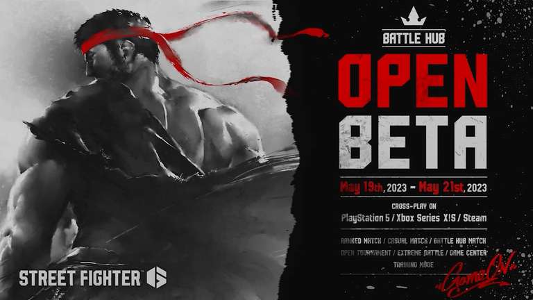 Accès gratuit à la bêta ouverte de Street Fighter 6 du 19 au 21 mai sur PC & Consoles (dématérialisé)