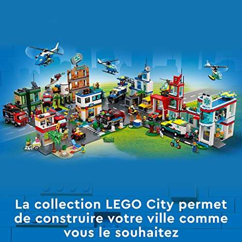 Jeu de construction Lego City 60324 - La Grue Mobile (via coupon)
