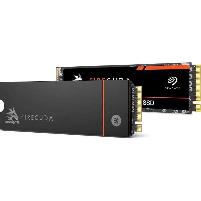 SSD Interne M.2 PCIe 4e NVMe Seagate FireCuda 530 Heatsink - 1 To (Version avec dissipateur / Compatible PS5) - Jusqu'à 7300-6000 Mo/s