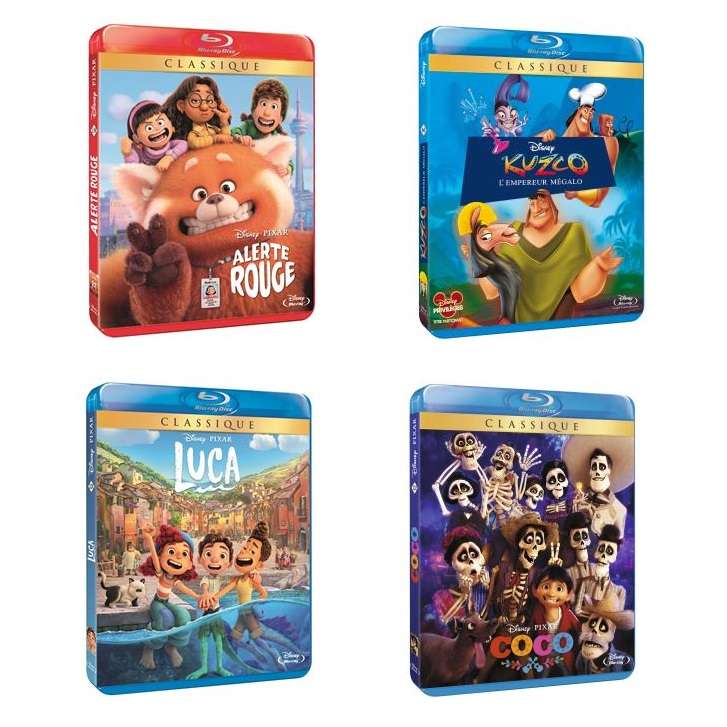 [Adhérents] 4 Blu-Ray ou DVD Disney achetés = 50% de remise immédiate