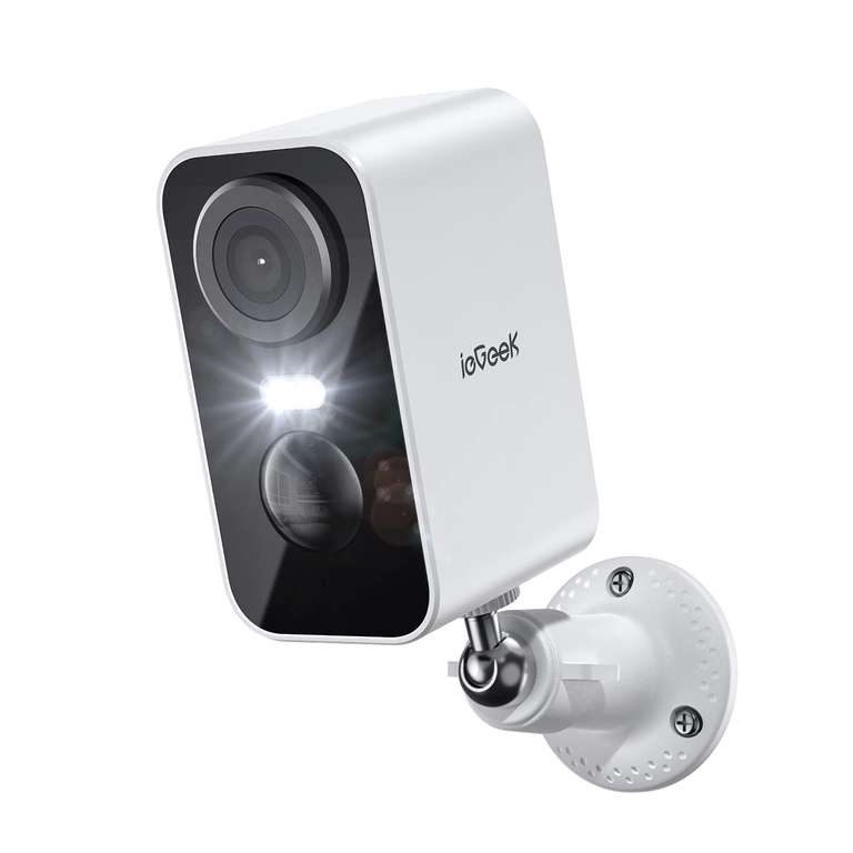 ieGeek 2K Caméra Surveillance WiFi Exterieure Intérieure (via
