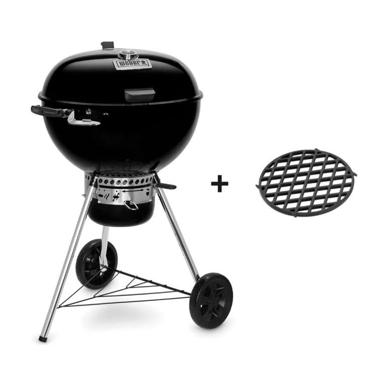 Barbecue au charbon Weber Master-Touch Premium SE E-5775 - Ø 57 cm, Couvercle à charnière, Thermomètre