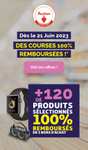 Sélection de produits 100% remboursés en 3 bons d'achat (Trignac St-Nazaire 44)