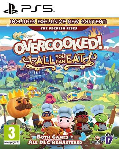 Jeu Overcooked All You Can Eat définitive édition sur PS5 (et 10,50€ sur Xbox Series X)